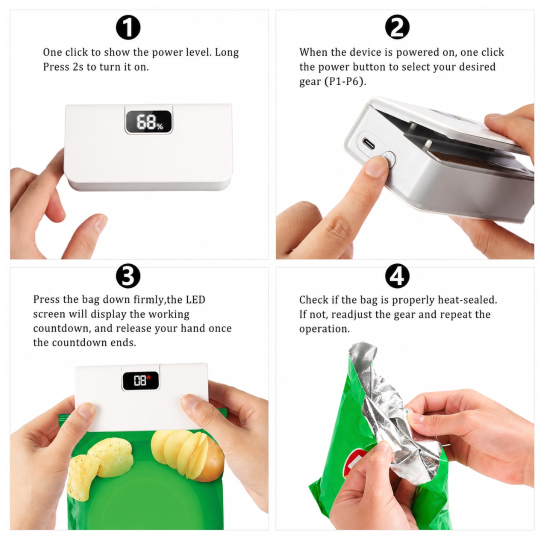 Portable Mini Sealer Bag