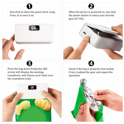 Portable Mini Sealer Bag